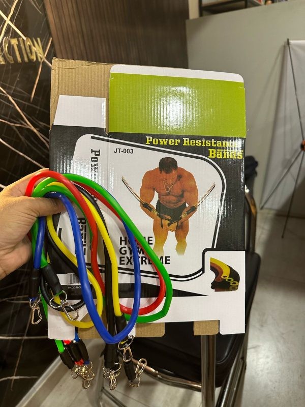 11 Piece Power Resistance Band Set - For Men And Women
