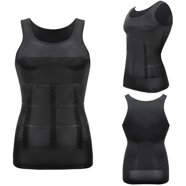 Slim N Fit Body Shaper Vest Shirt – For Men