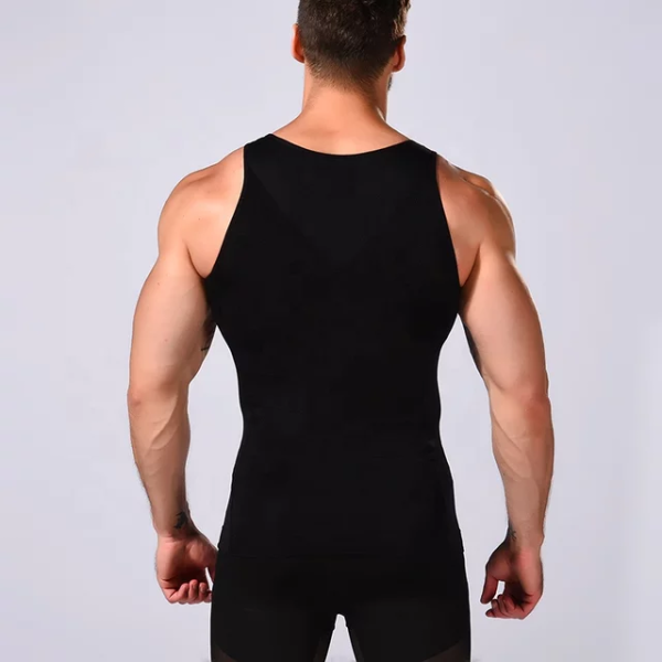Slim N Fit Body Shaper Vest Shirt – For Men