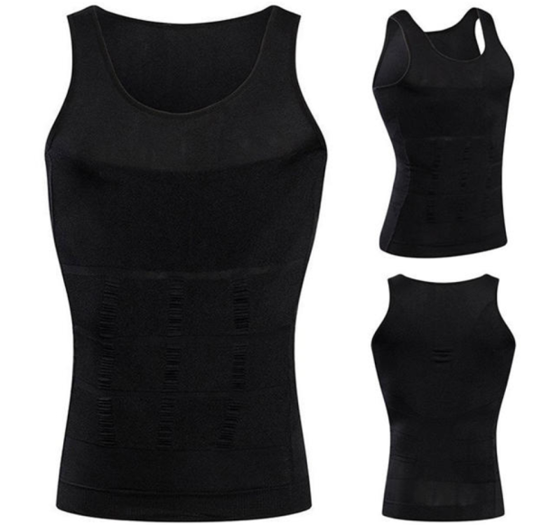 Slim N Fit Body Shaper Vest Shirt – For Men