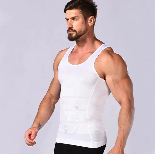 Slim N Fit Body Shaper Vest Shirt – For Men