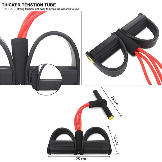 Foot Pedal Resistance Band ( Random Color )