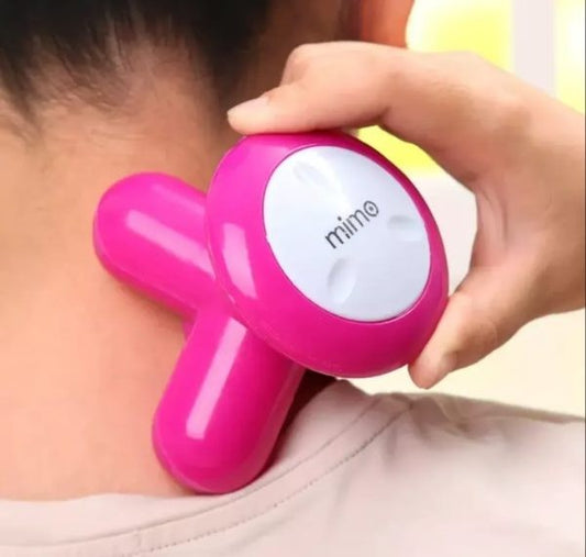 Mini Electric Body Massager For Neck Back Shoulder (random Color)