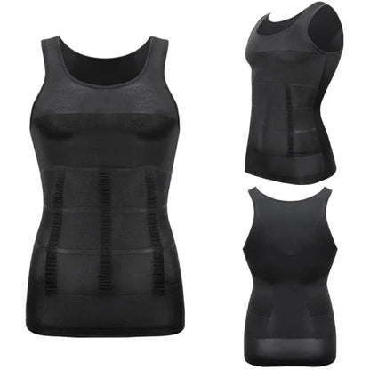 Slim N Fit Body Shaper Vest Shirt – For Men
