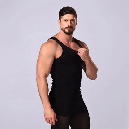 Slim N Fit Body Shaper Vest Shirt – For Men